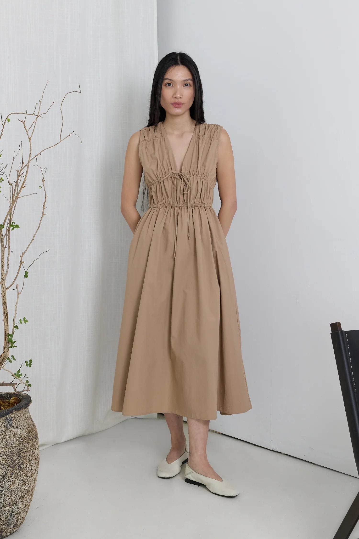 The Cecilia Dress - Latte