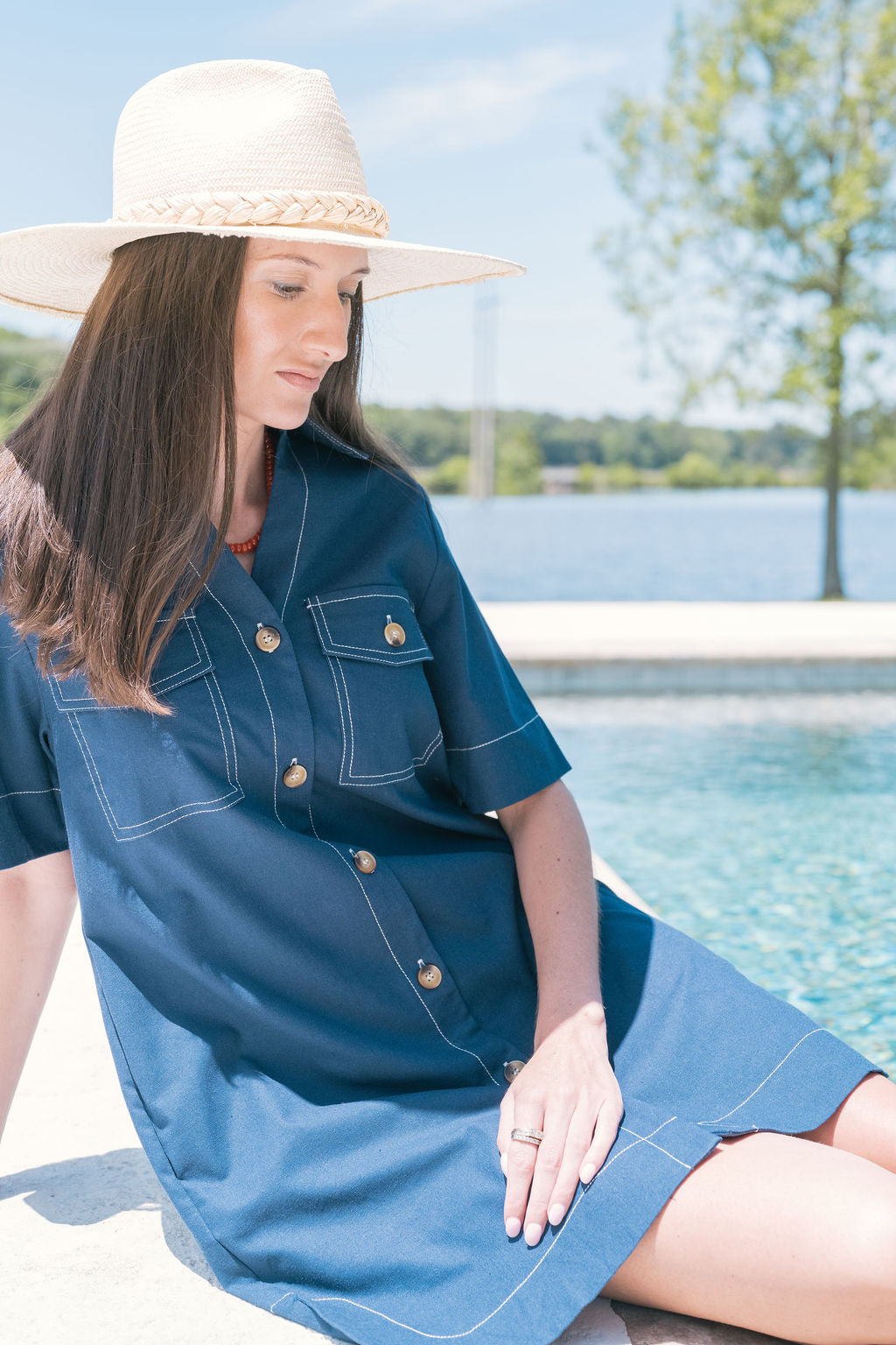 The Clubhouse Dress - Navy