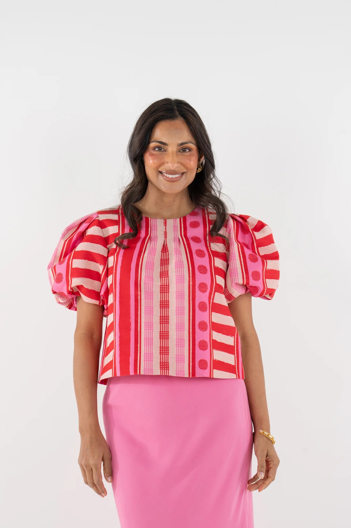 Jane Top - Peach Jubilee