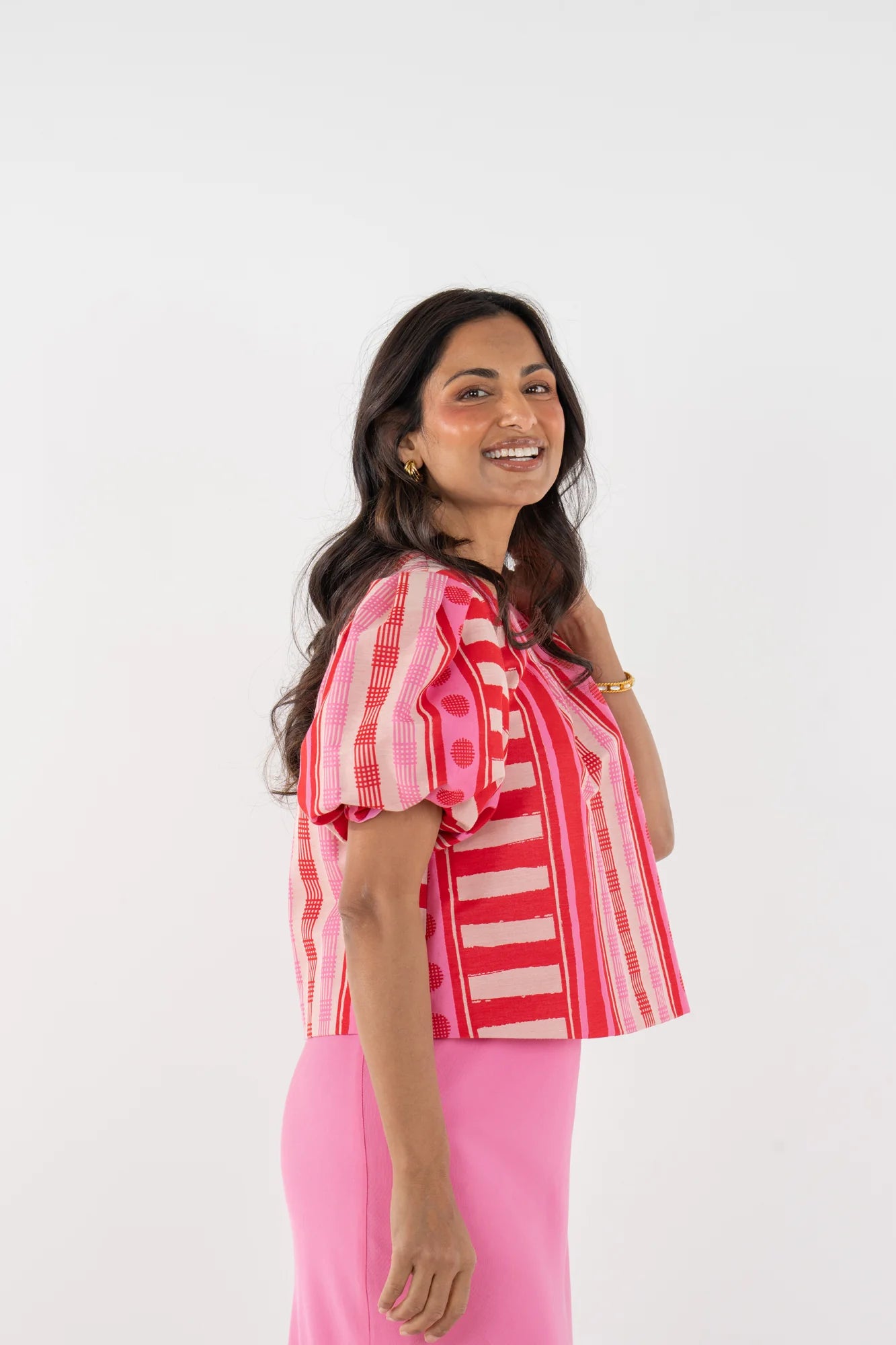 Jane Top - Peach Jubilee