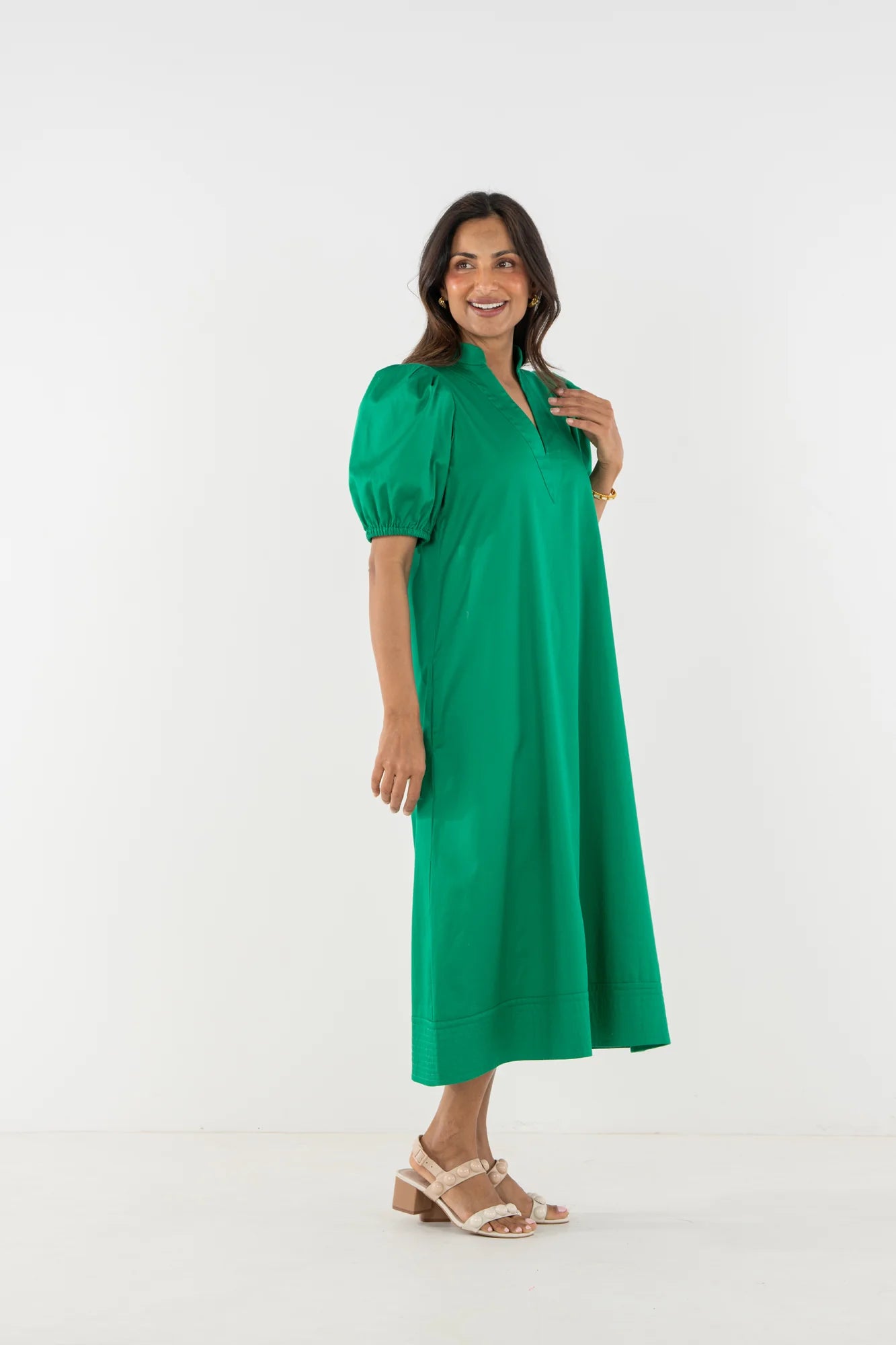 Hampton Dress - Jelly Bean