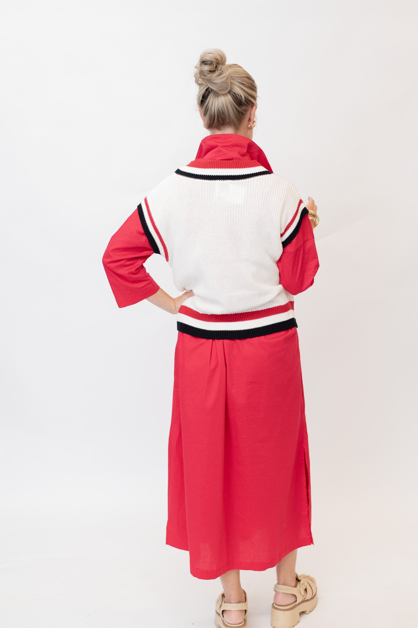 The Chastain Maxi - Red