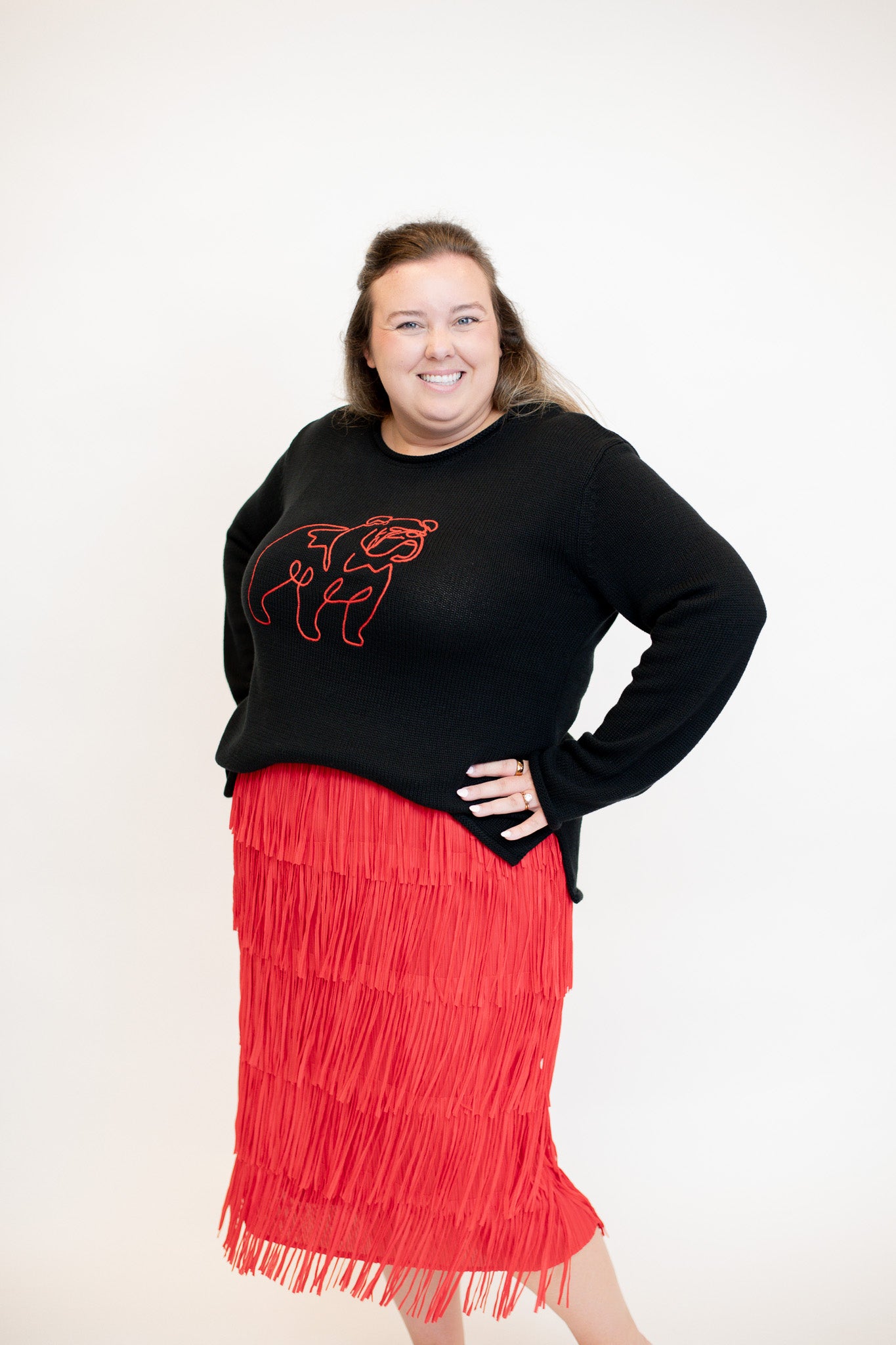 The Victory Skirt- Red