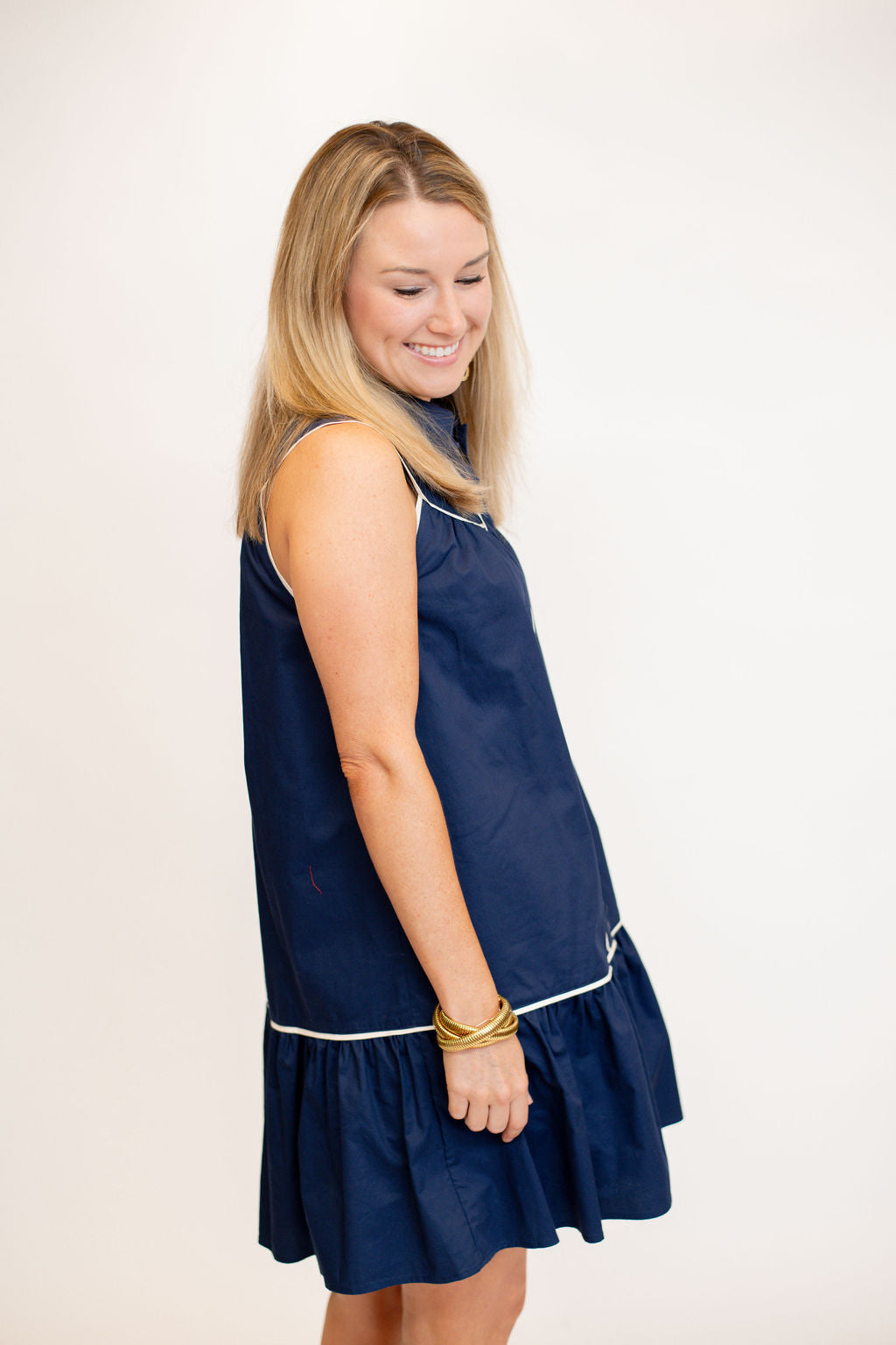 Tailgate Dress - Navy