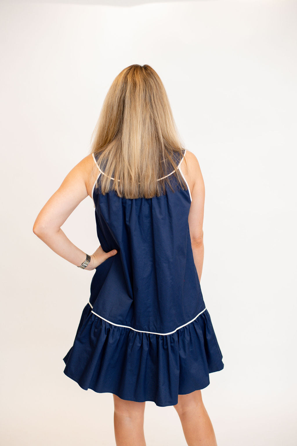 Tailgate Dress - Navy