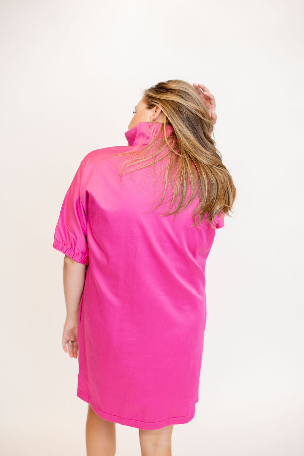 Poppy Dress - Fuchsia Fedora by Emily McCarthy