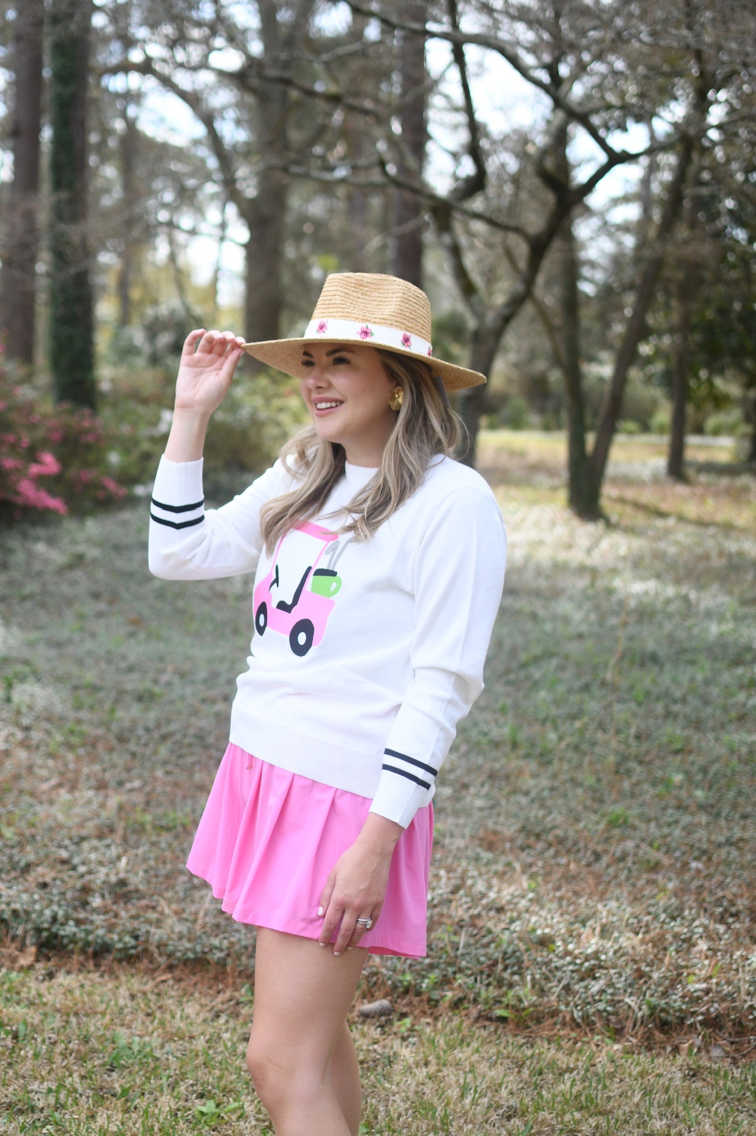 The Round of Golf Shorts - Pink