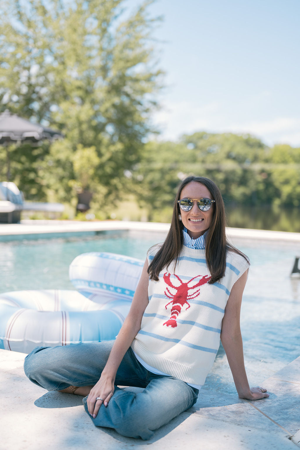 The Sleeveless Lobster Sweater