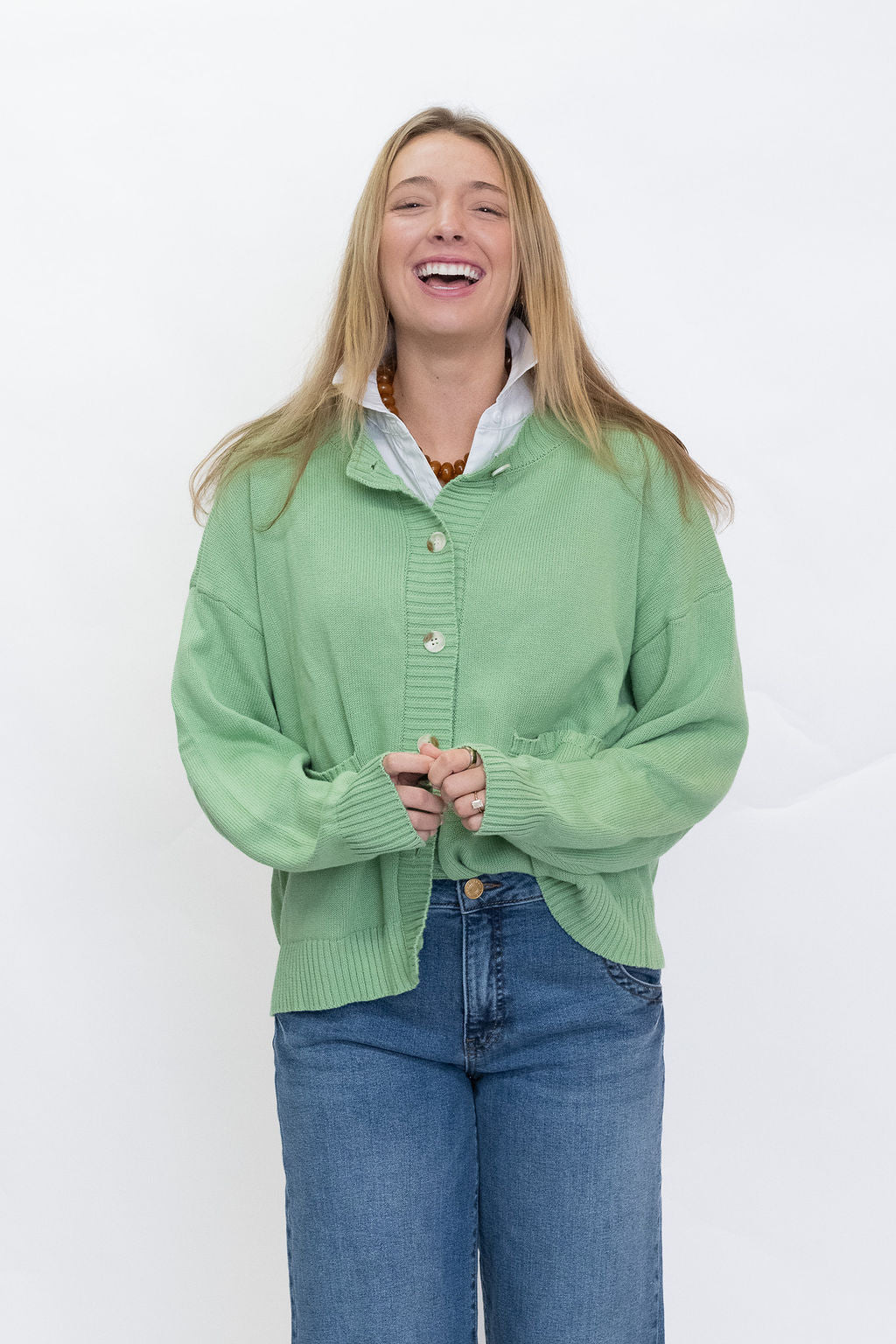 The London Sweater Cardigan - Two Colors