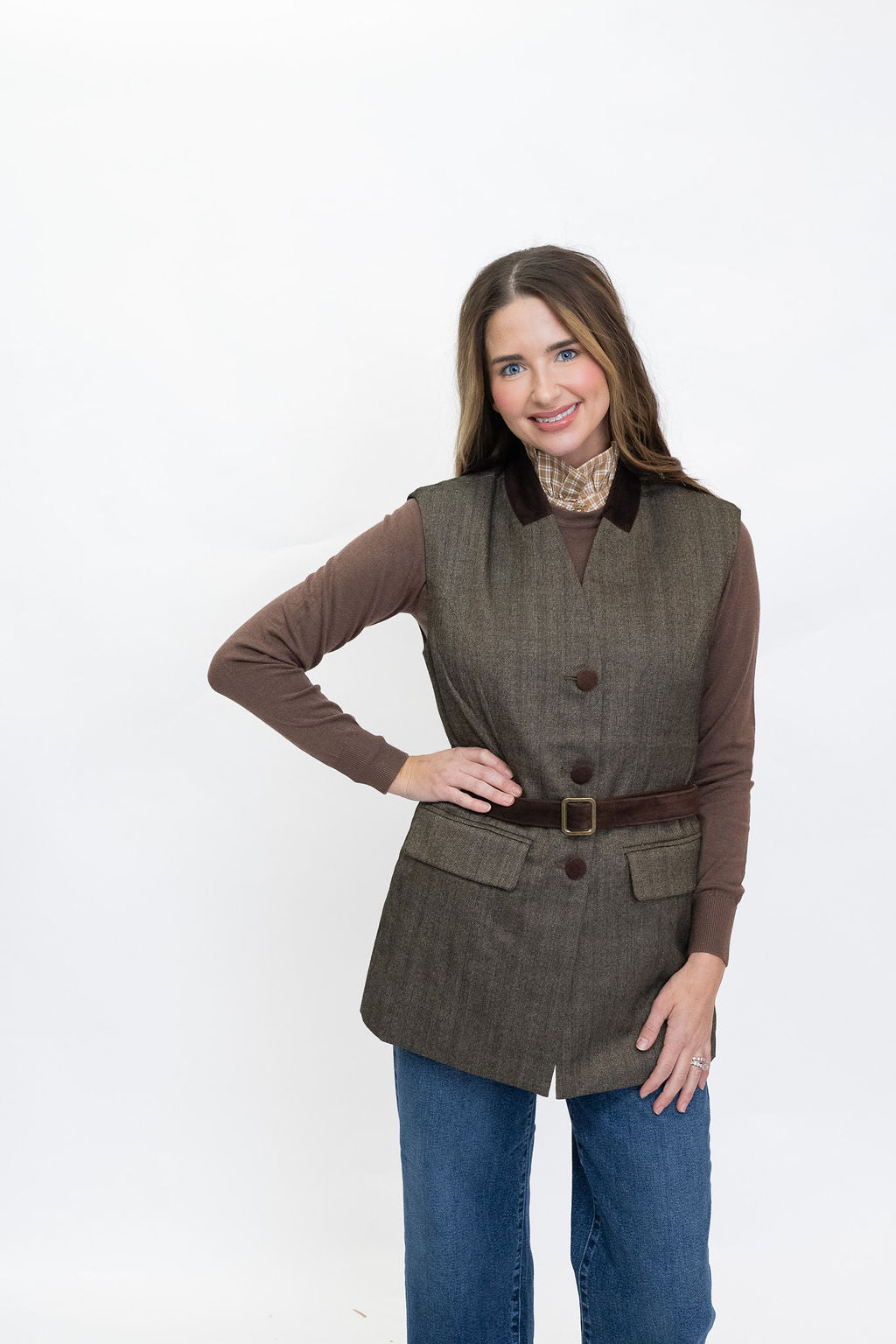 Duke Vest - Hearth Tweed