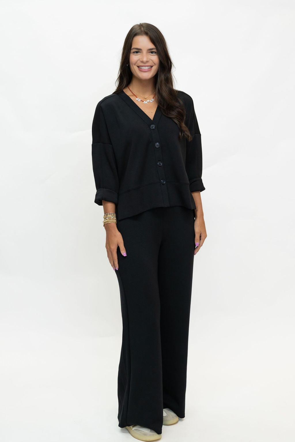 AirEssentials Cardigan - Black