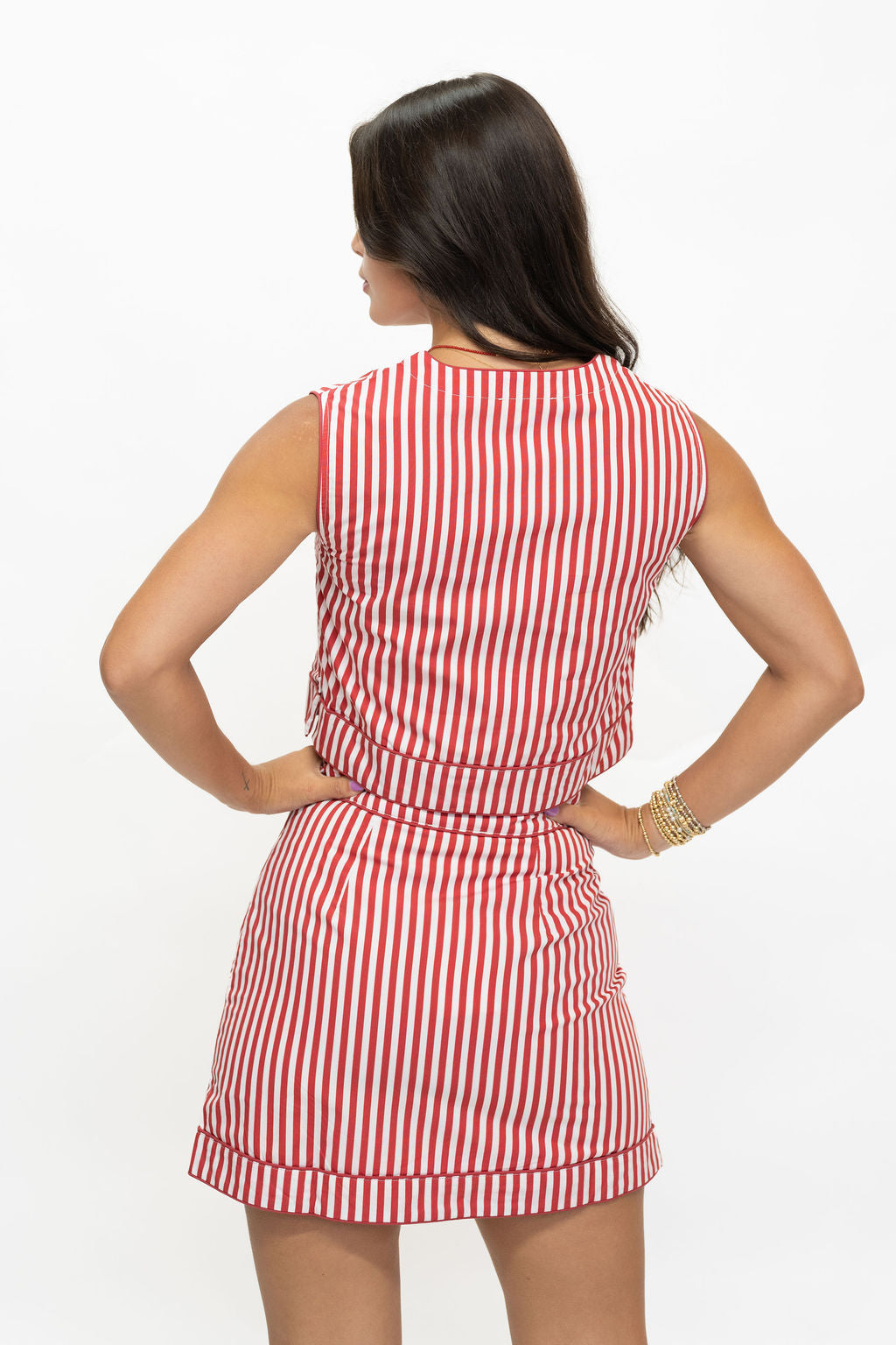 Emmy Skirt - Red Stripe
