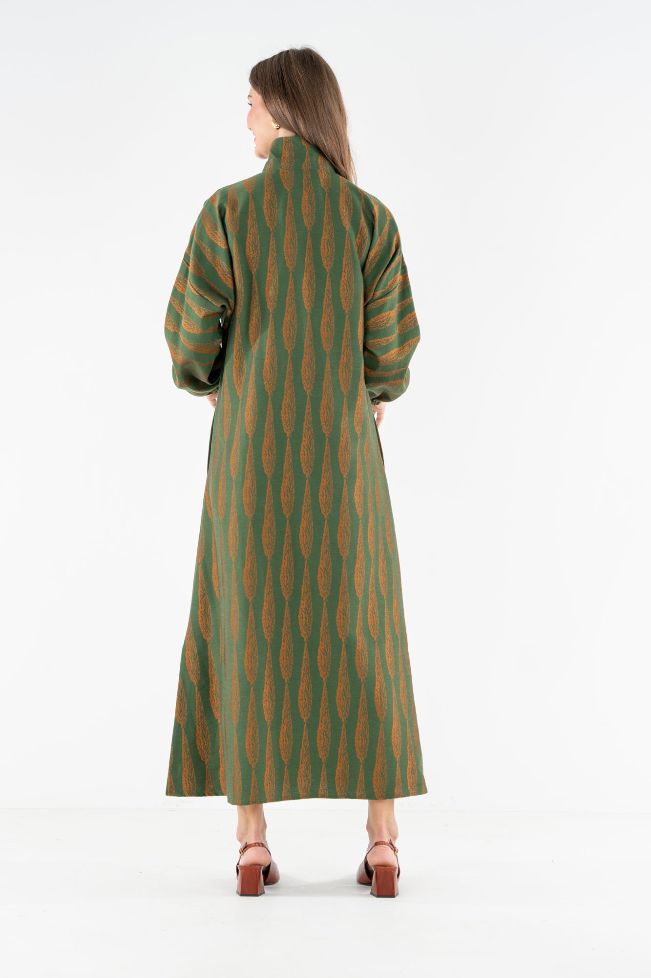 Long Sleeve Poppy Maxi - Tuscan Villa
