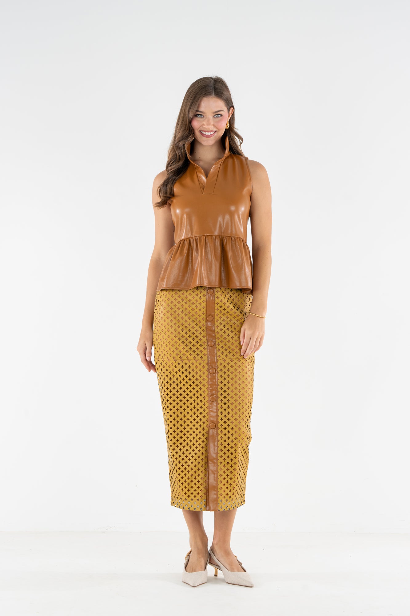 Nona Tank - Pecan