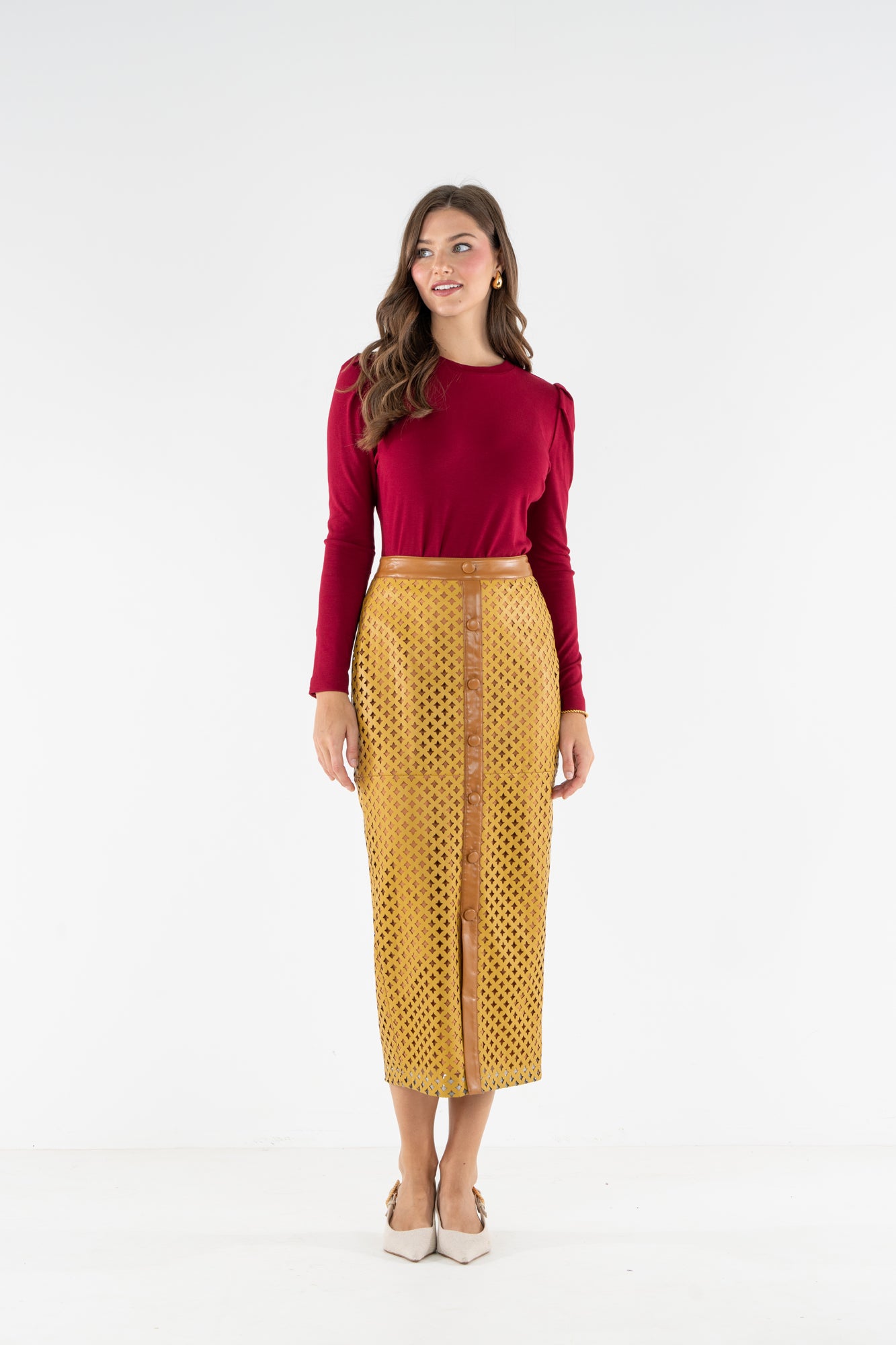Pencil Skirt - Florentine
