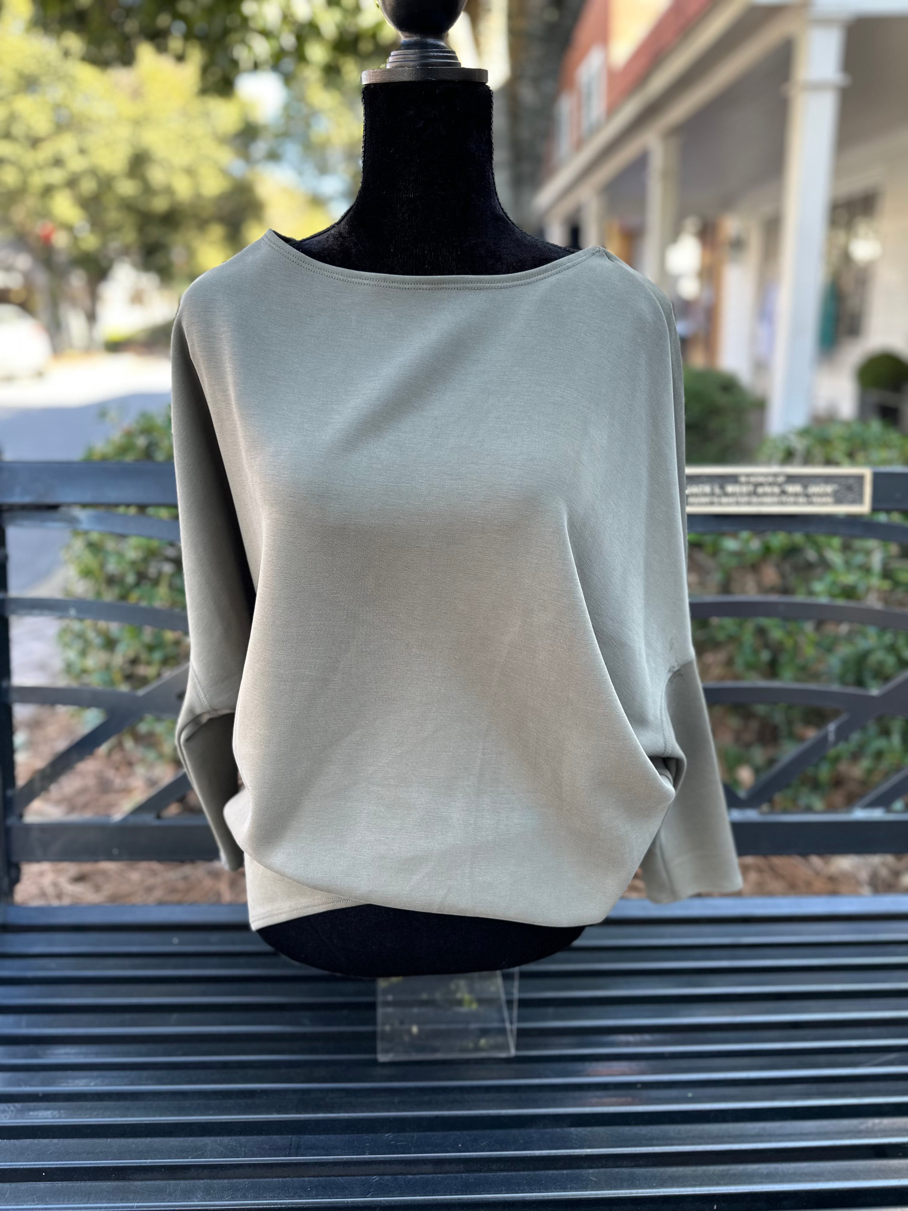 Boatneck Perfect Tunic - Olive