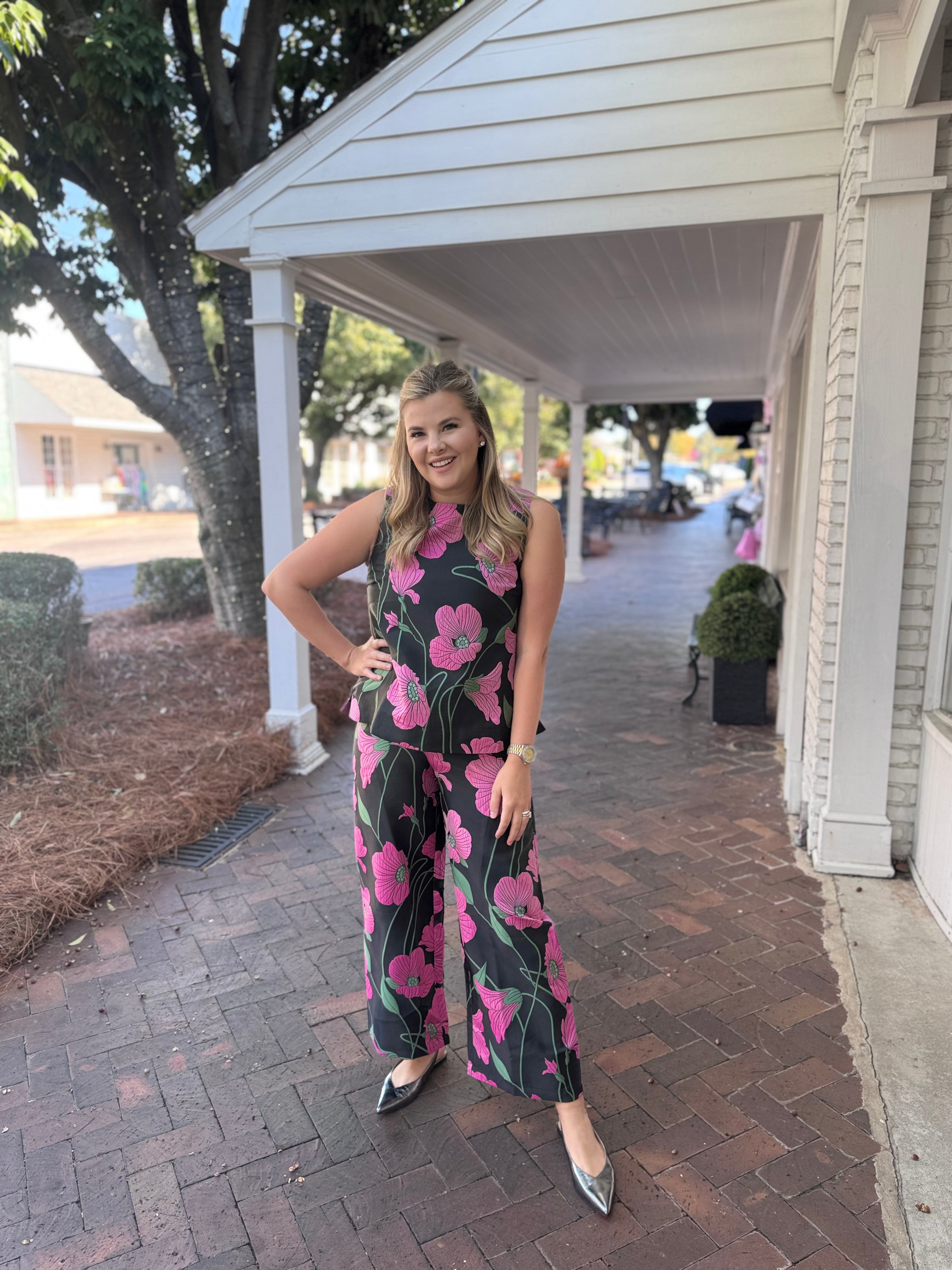 The Floral Party Top