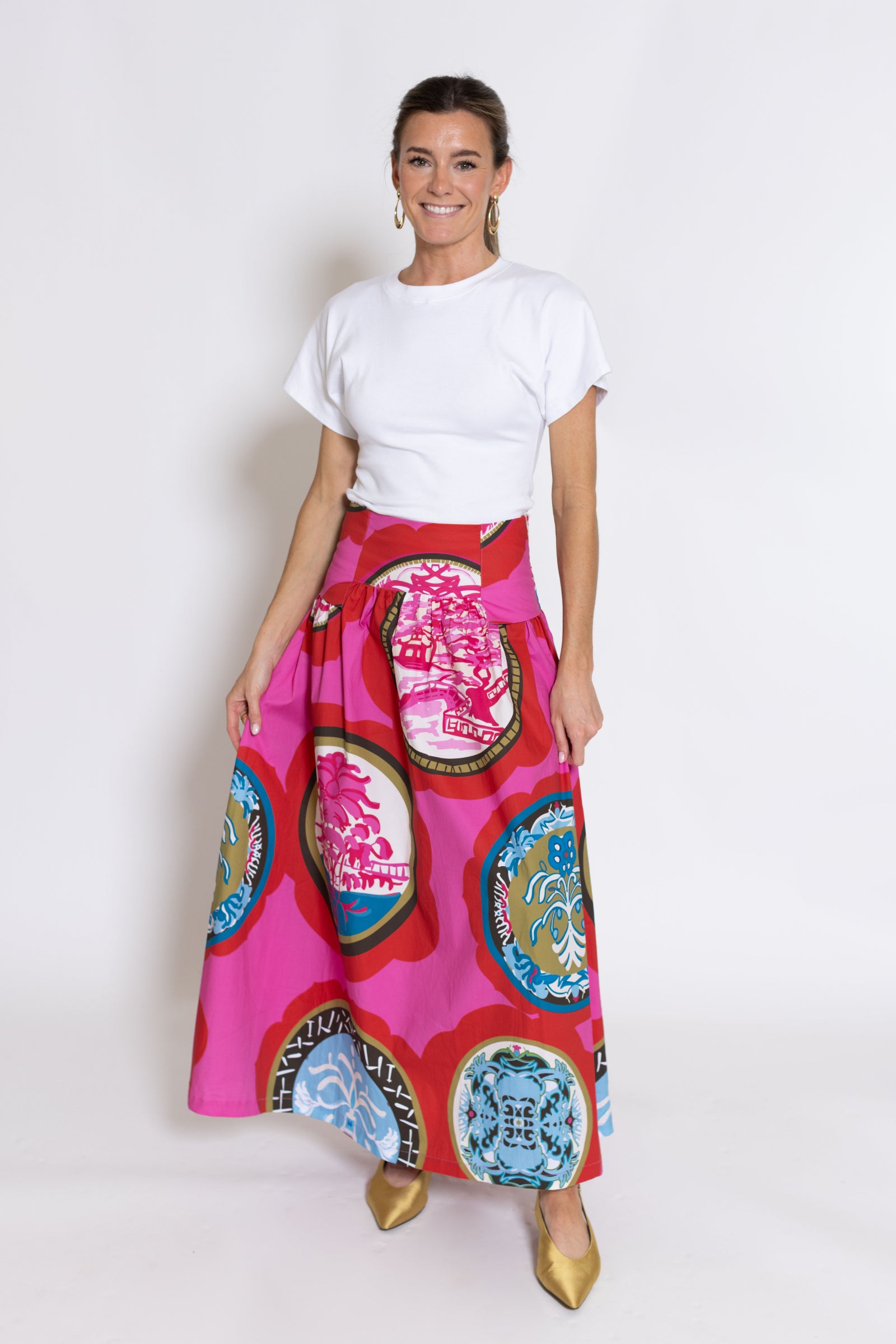 Sadie Drop Waist Maxi Skirt - Gallery