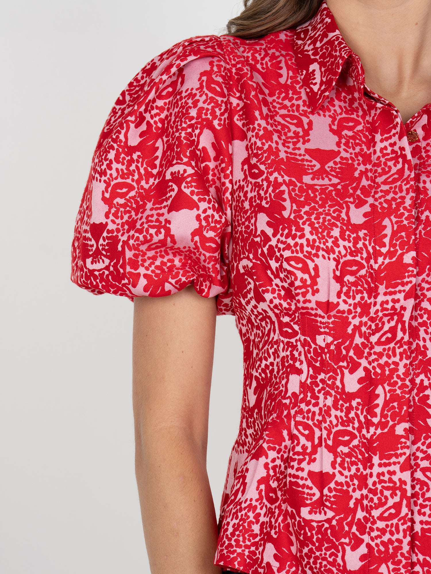 Britt Top - Cheeky Cheetah