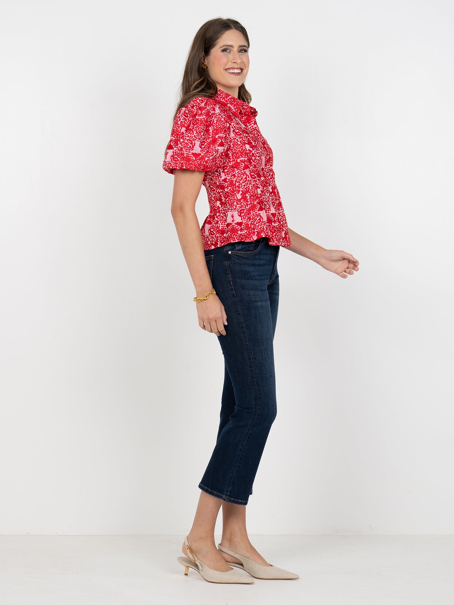 Britt Top - Cheeky Cheetah