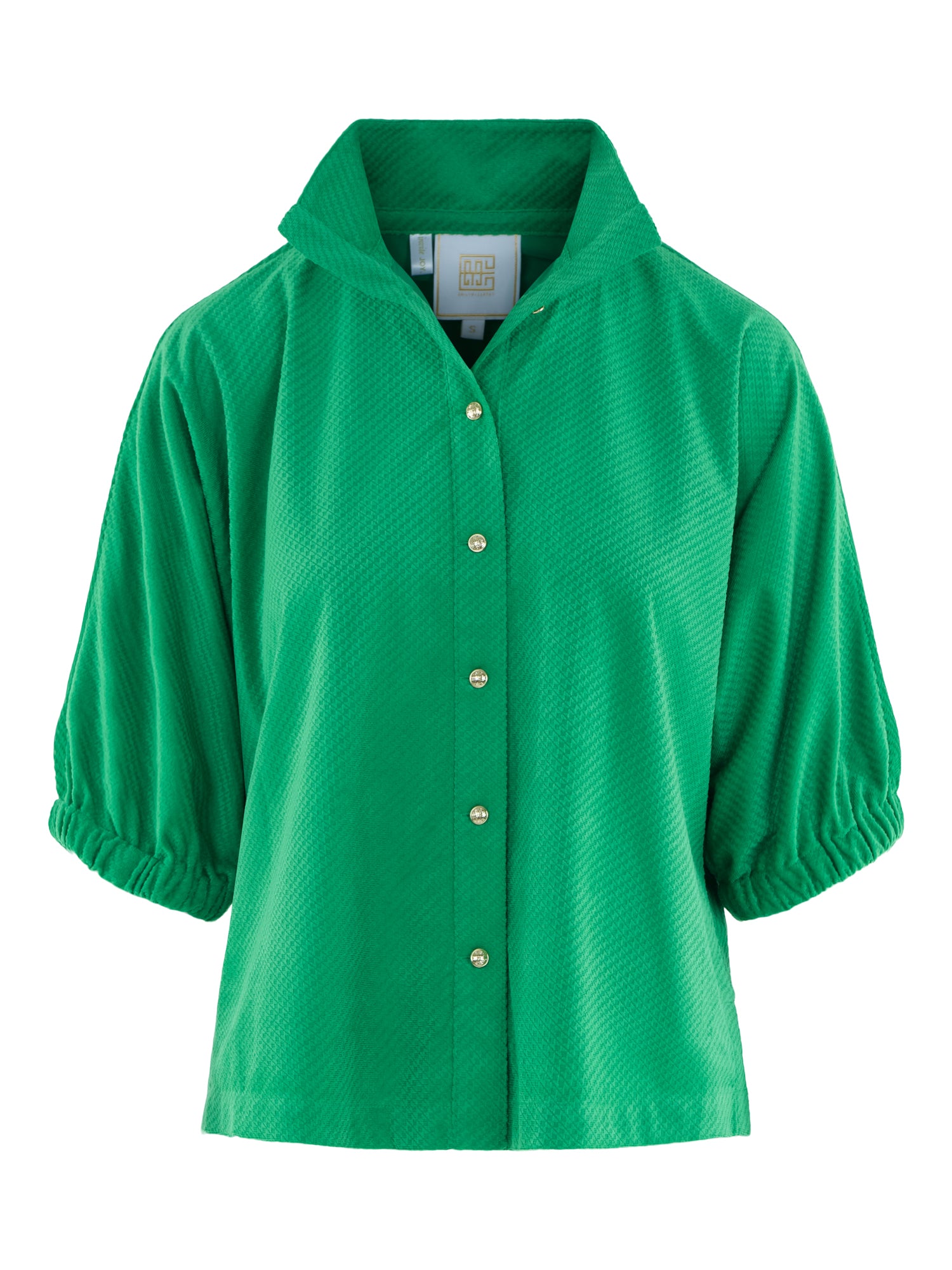 Bonny Top - Winter Pine Textured Velvet
