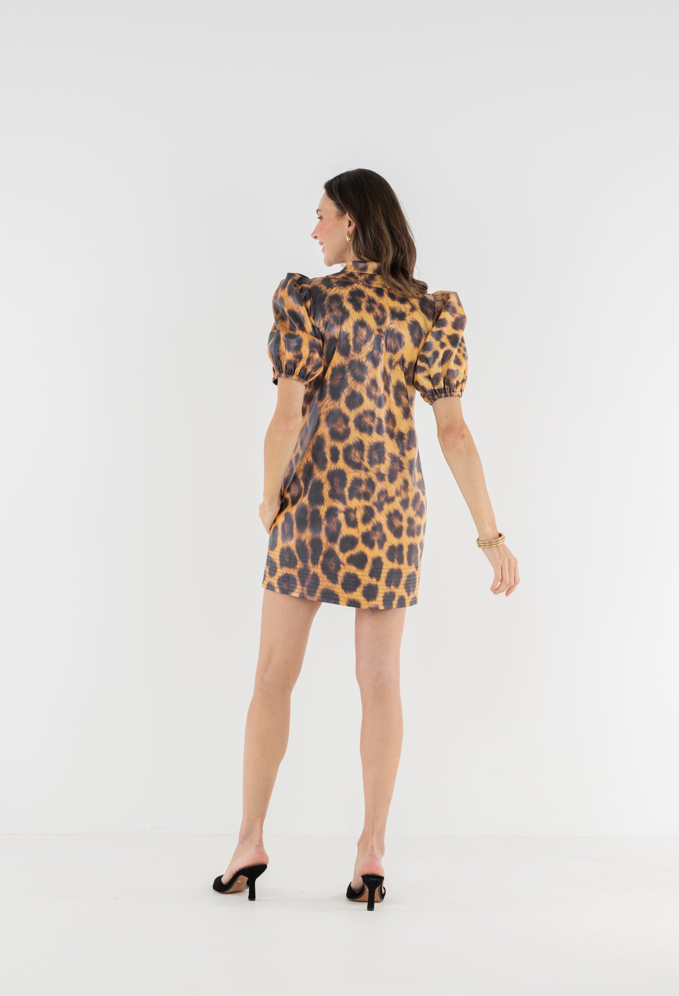 Hampton Mini - Faux Leather Leopard