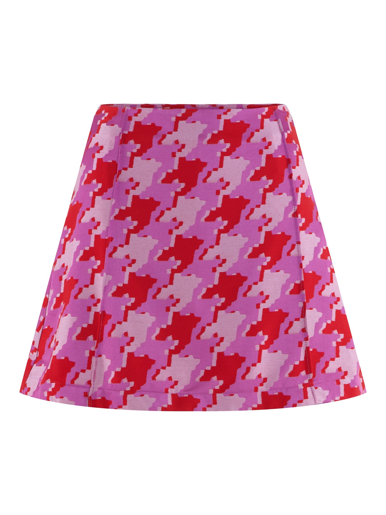 Social Skirt - Jacquard Houndstooth