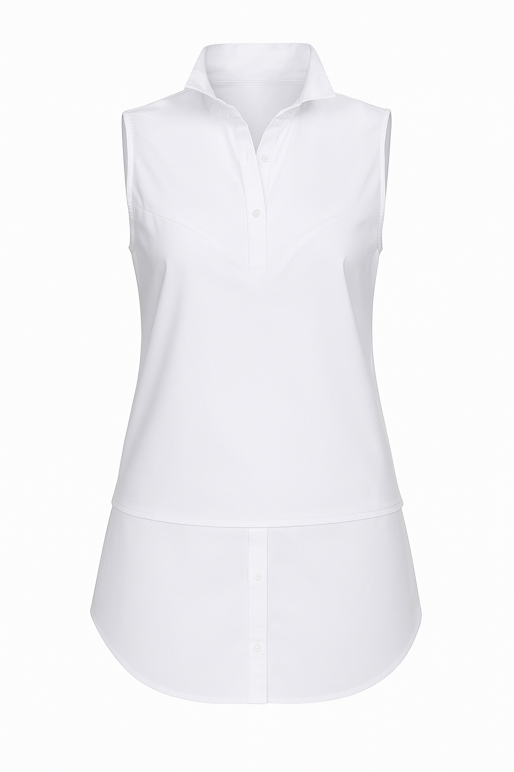 The Tula Tail Tank - White