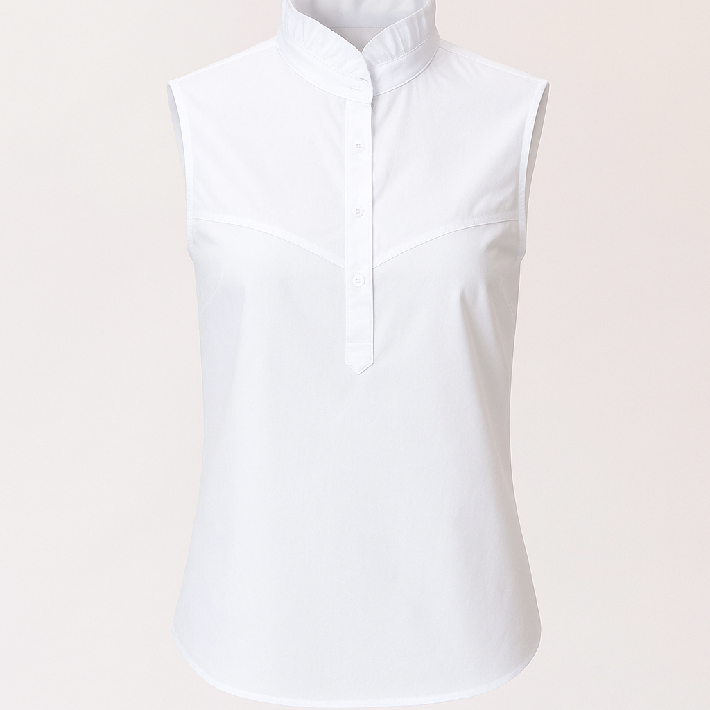 The Rosie Ruffle Tank - White  **PRE-ORDER**