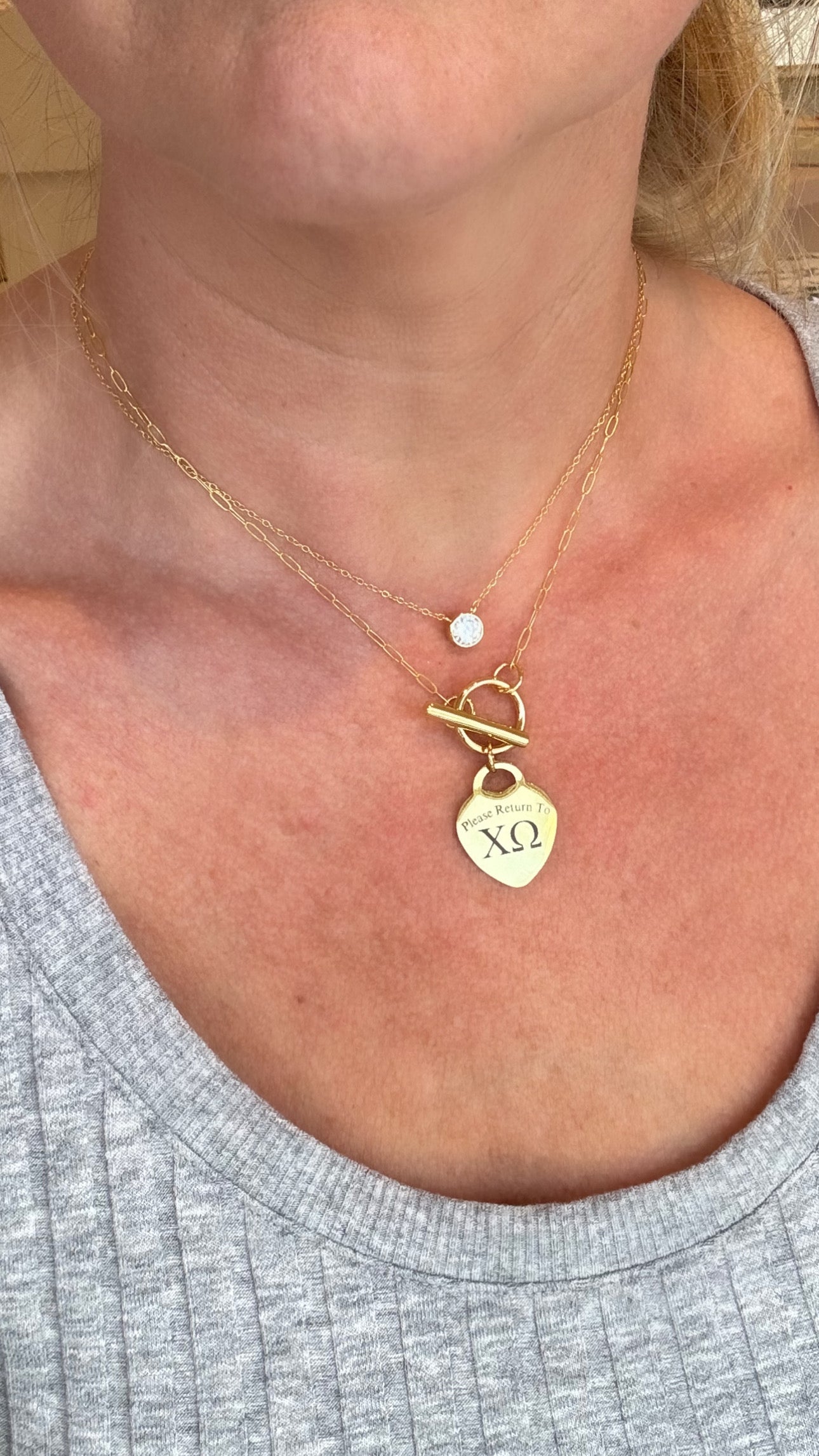 Engravable Heart Tag (28mm)