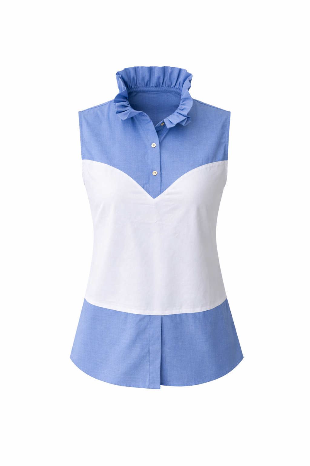 The Mia Tank - Chambray