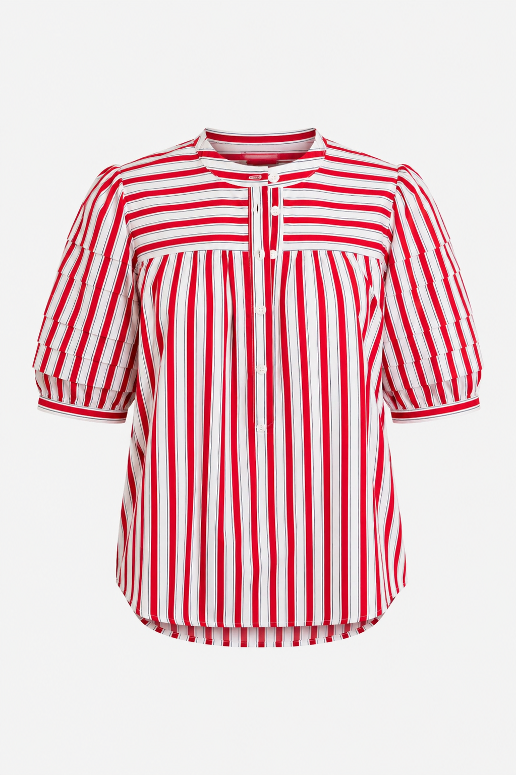 The Perfect Summer Blouse - Red Stripe
