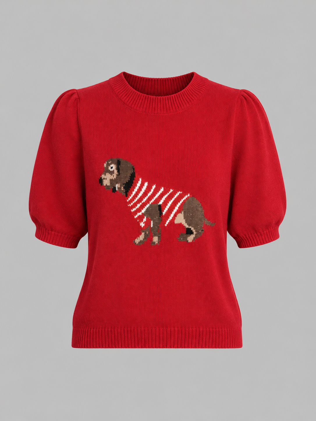 The Dachshund Sweater Top - Two Colors
