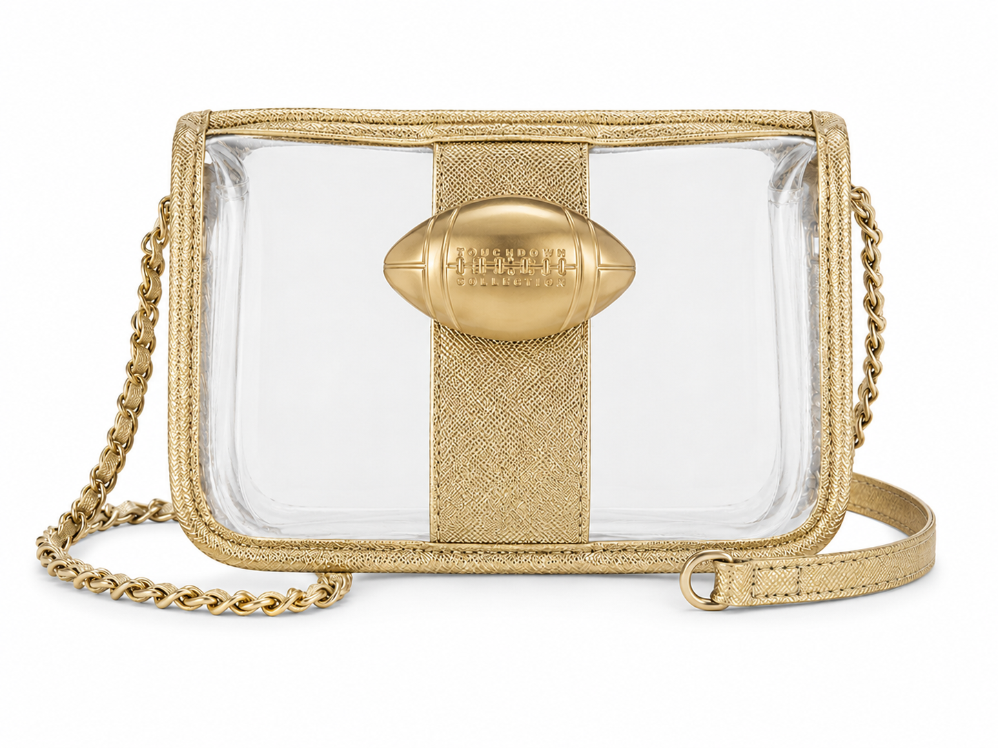The Lucy Clear Game Day Hand Bag - Football