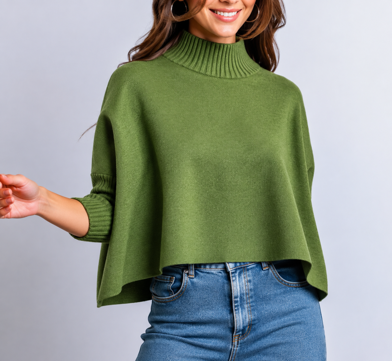 Aja Sweater - Winter Green