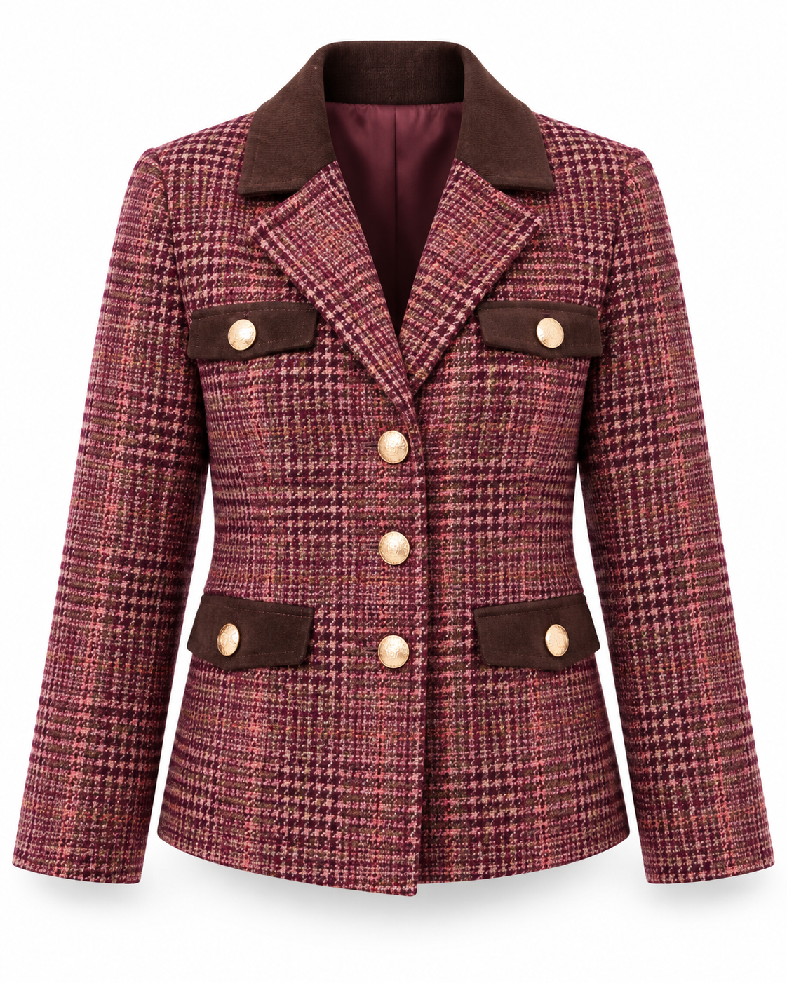 The Eden Blazer - Magenta