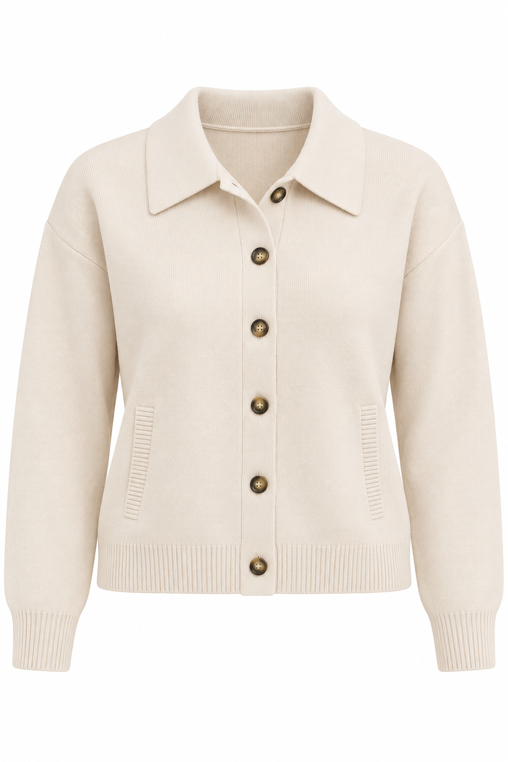 The Lilly Polo Sweater - Four Colors