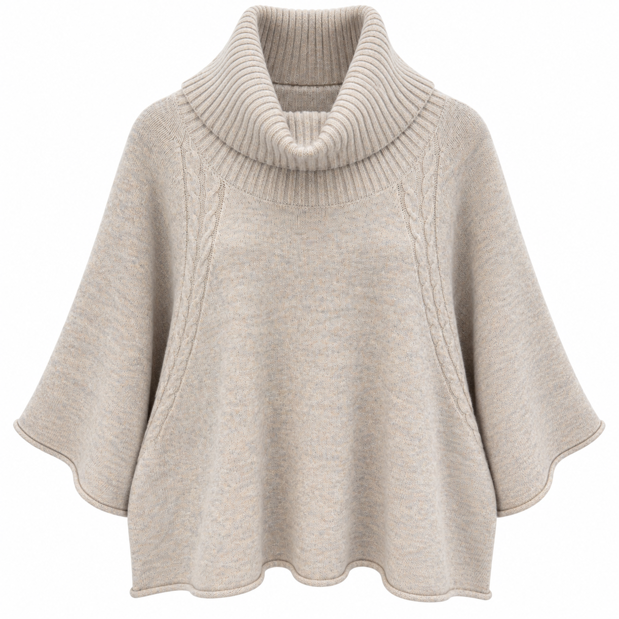Mini Cable Turtle Neck Sweater - Three Colors