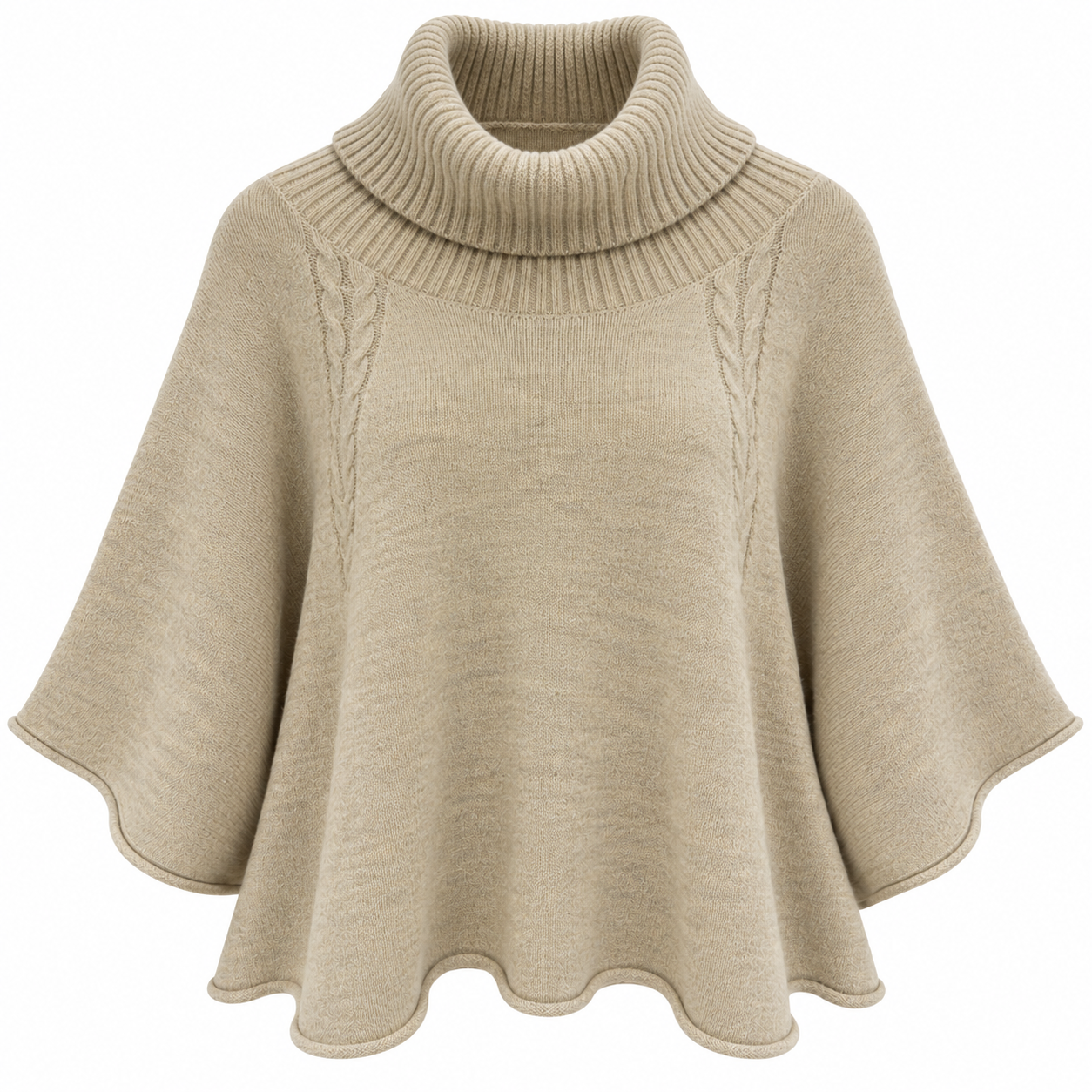 Mini Cable Turtle Neck Sweater - Three Colors