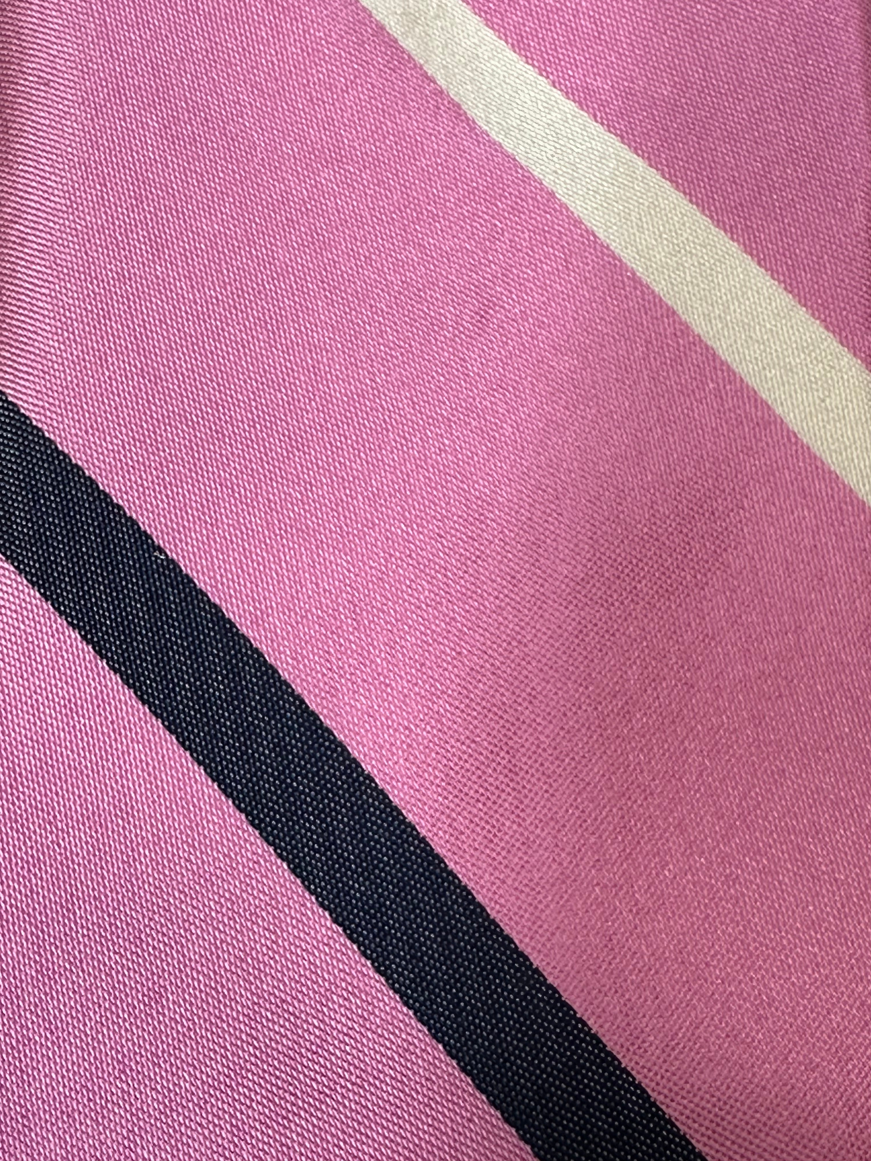 Brighton Pink Stripe Tie