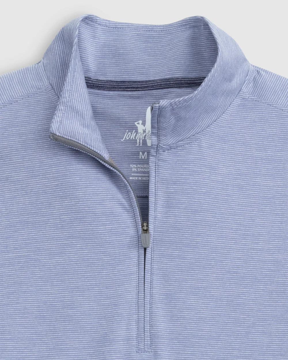 Vaughn Striped Performance 1/4 Zip Pullover- Noreaster