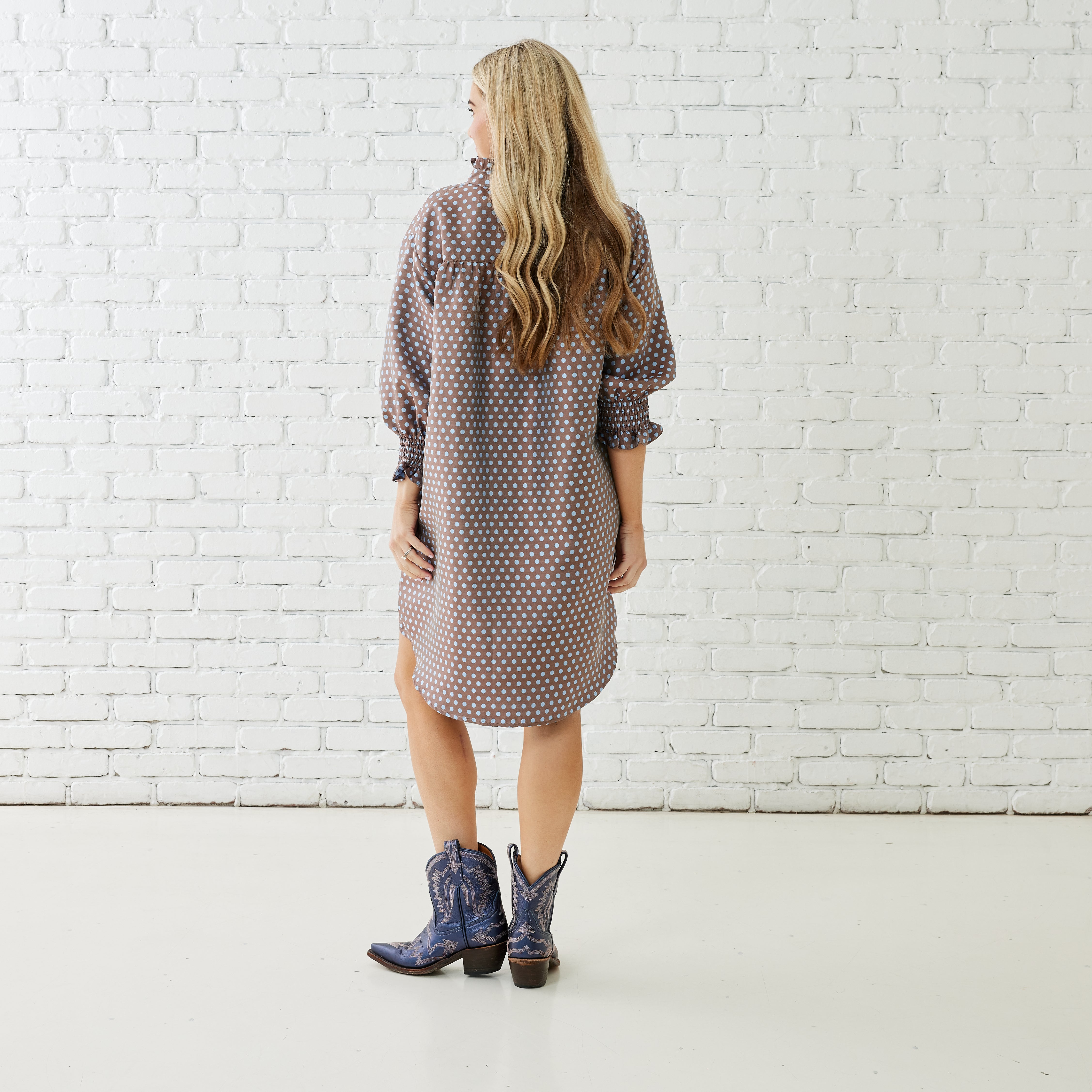 Kimberly Polka Dot Dress - Coco