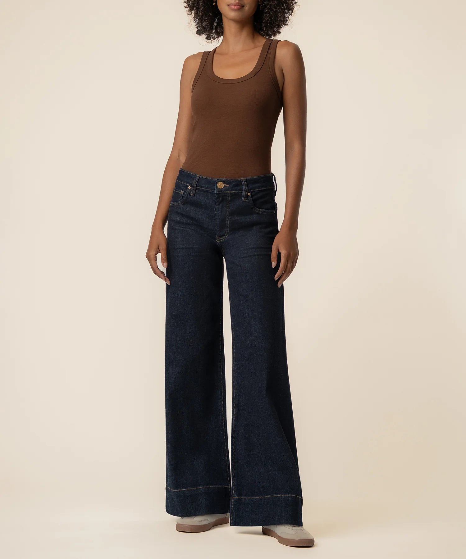 Maya High Rise Wide Leg - Amaze Dark Wash