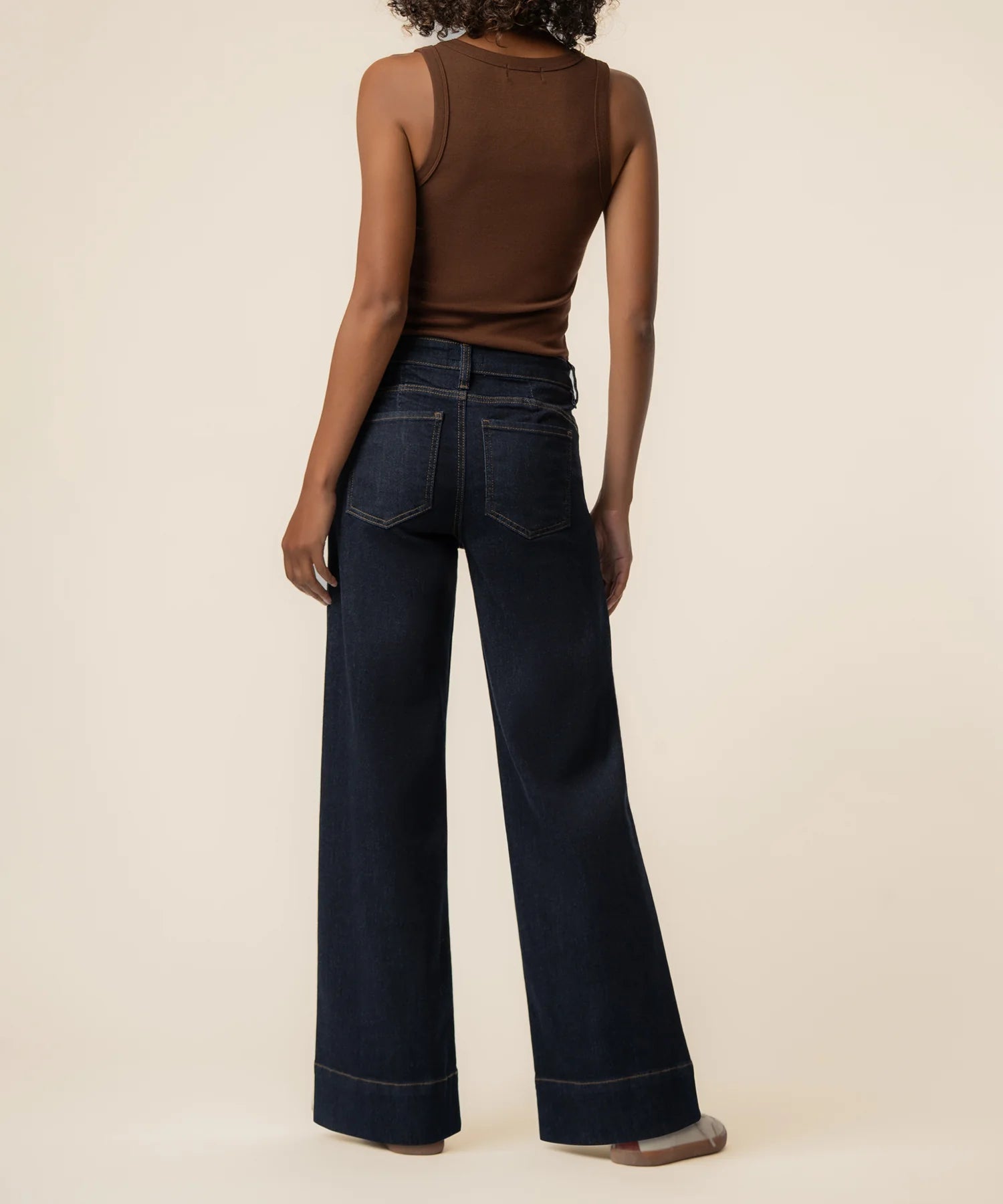 Maya High Rise Wide Leg - Amaze Dark Wash