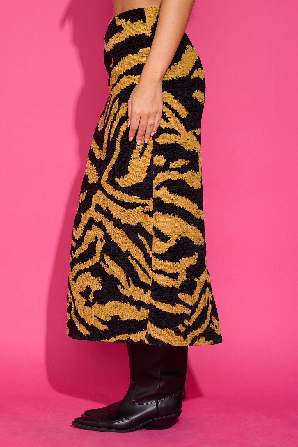 Hughes Skirt - Noir Cat