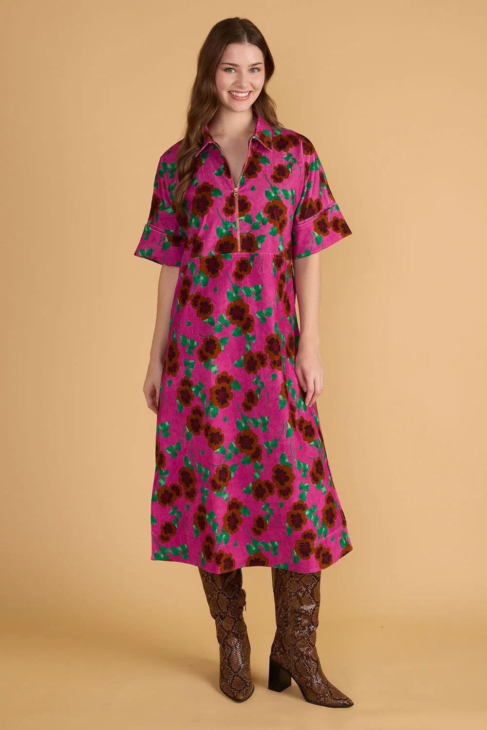 Monica Dress - Rose Court