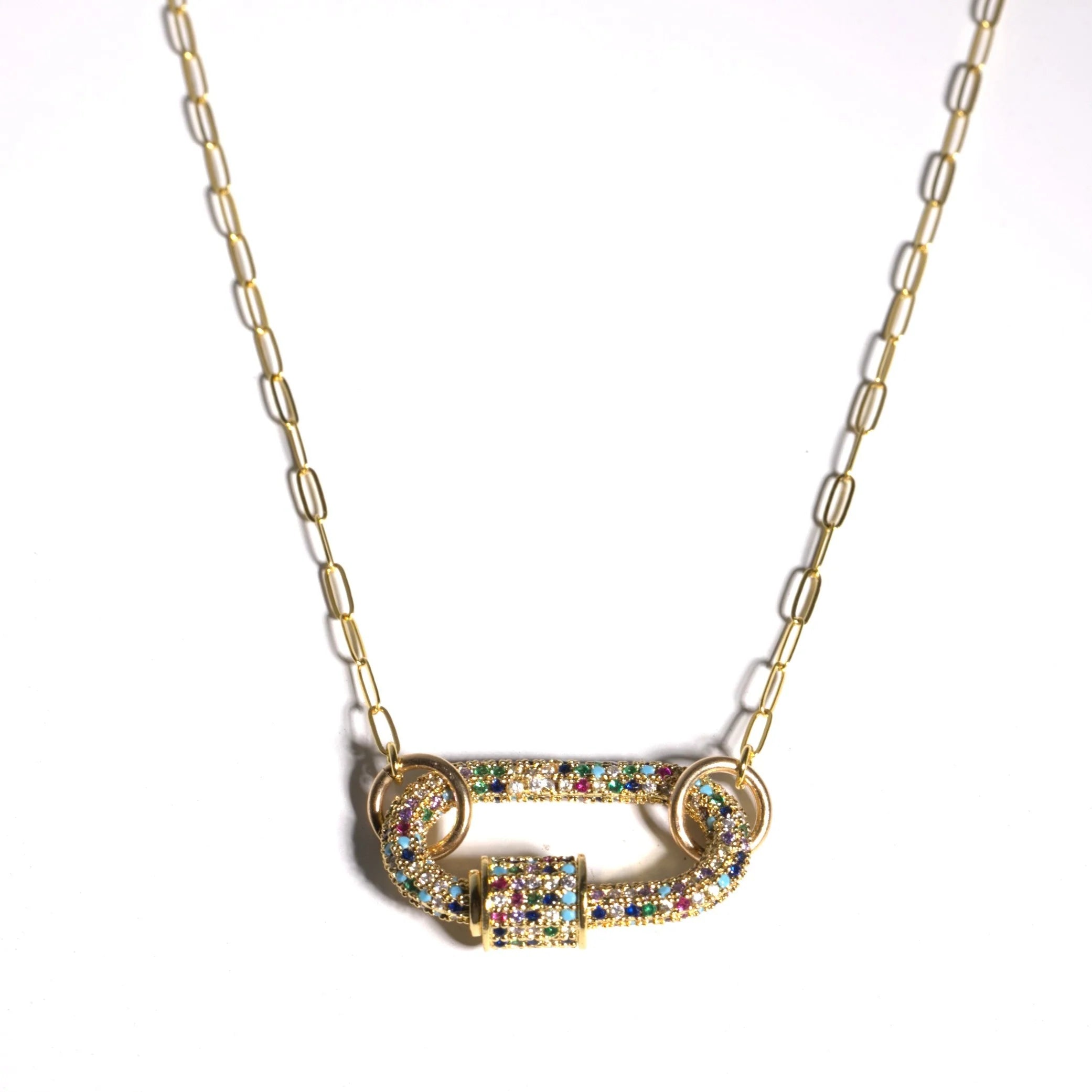 Skinny Link Carabiner Chain