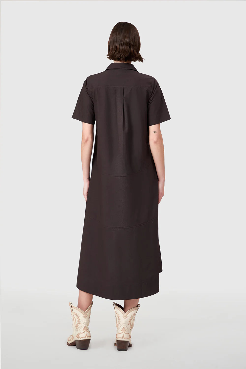 City Dress - Ganache