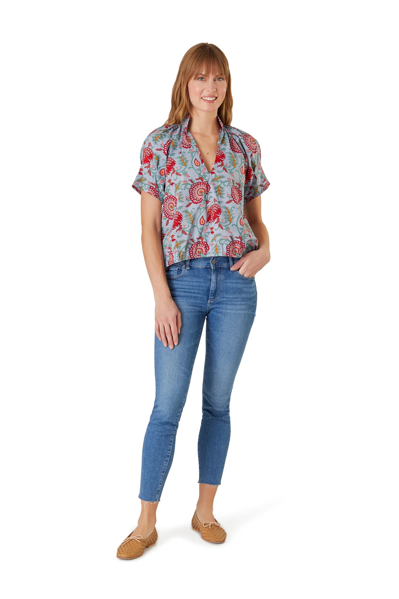 Merritt Top - Desert Florals