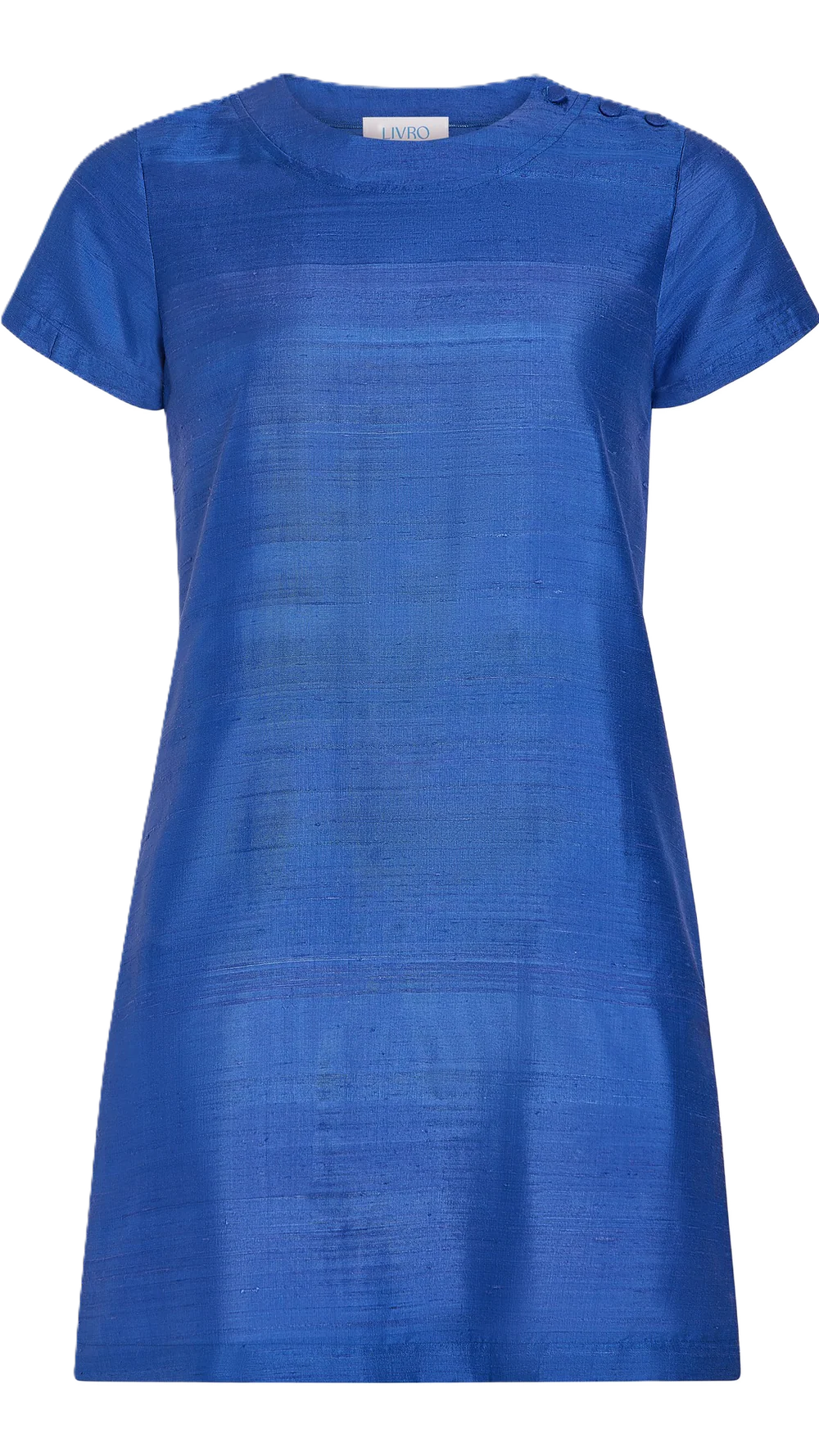 The Mini Tee Dress - Cobolt